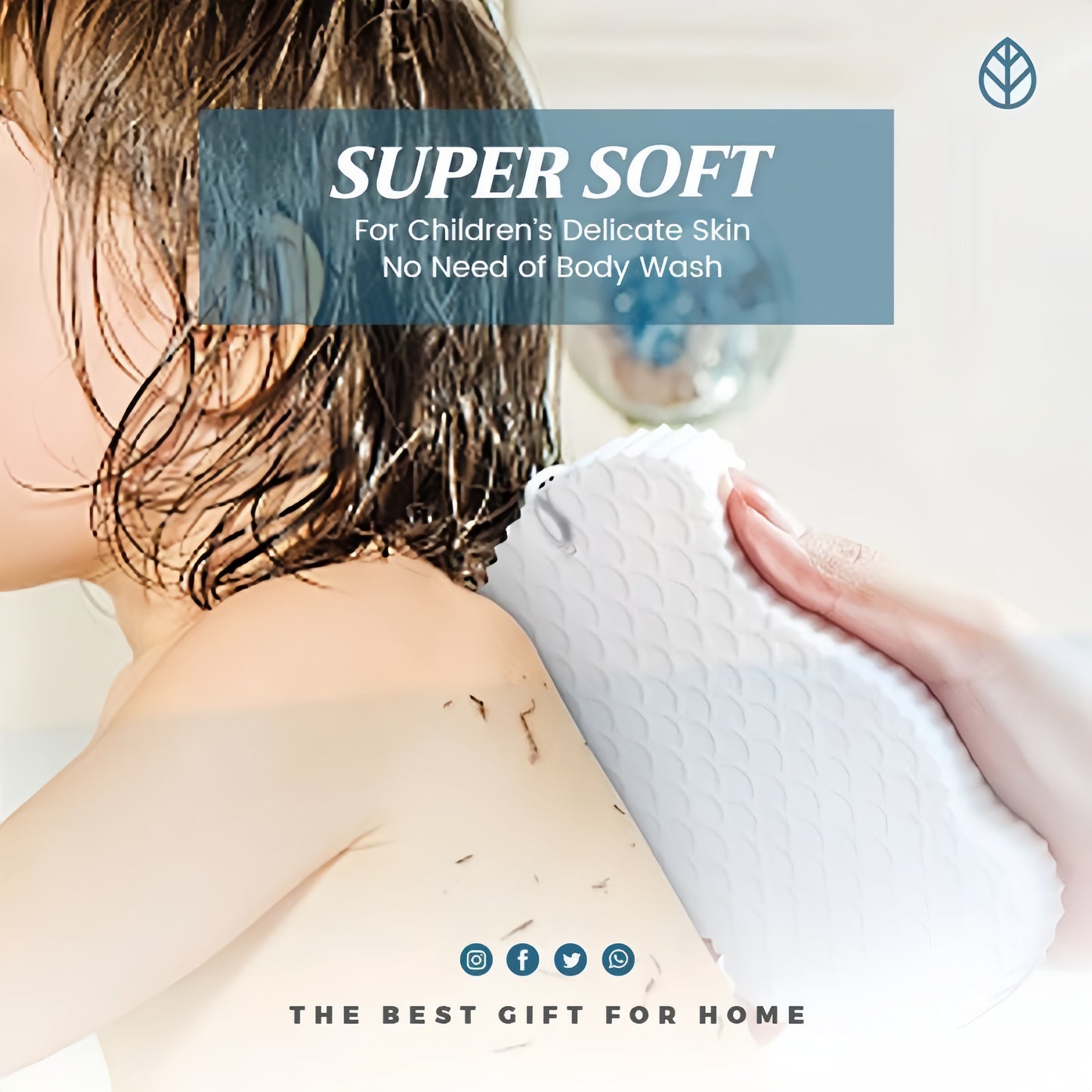 Valcero SilkyScrub Exfoliating Sponge