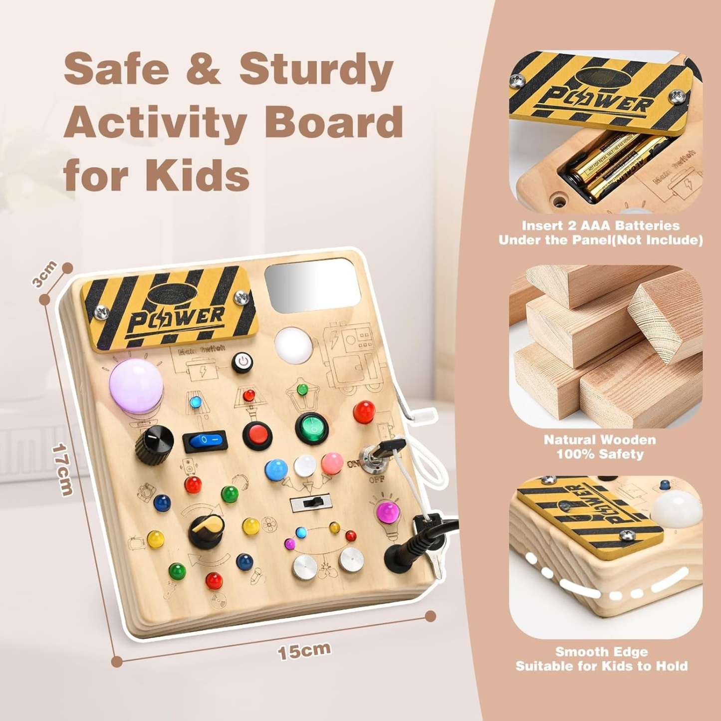 Valcero's Montessori Busy Board™