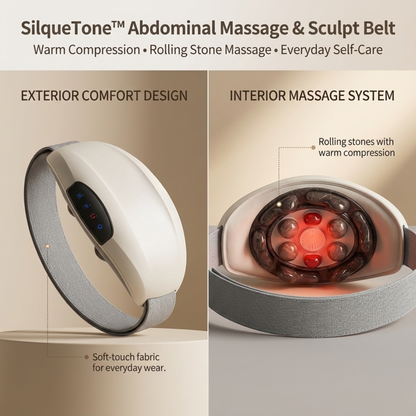 SilqueTone™ Abdominal Massage & Sculpt Belt