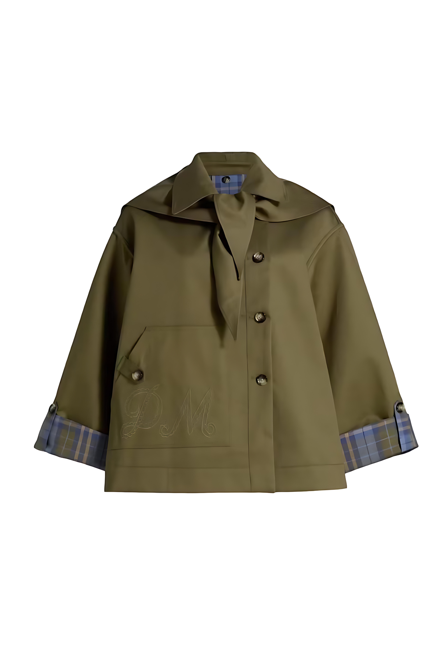 Jerry Crop Trench – Reversible Design for the Fearlessly Stylish ✨
