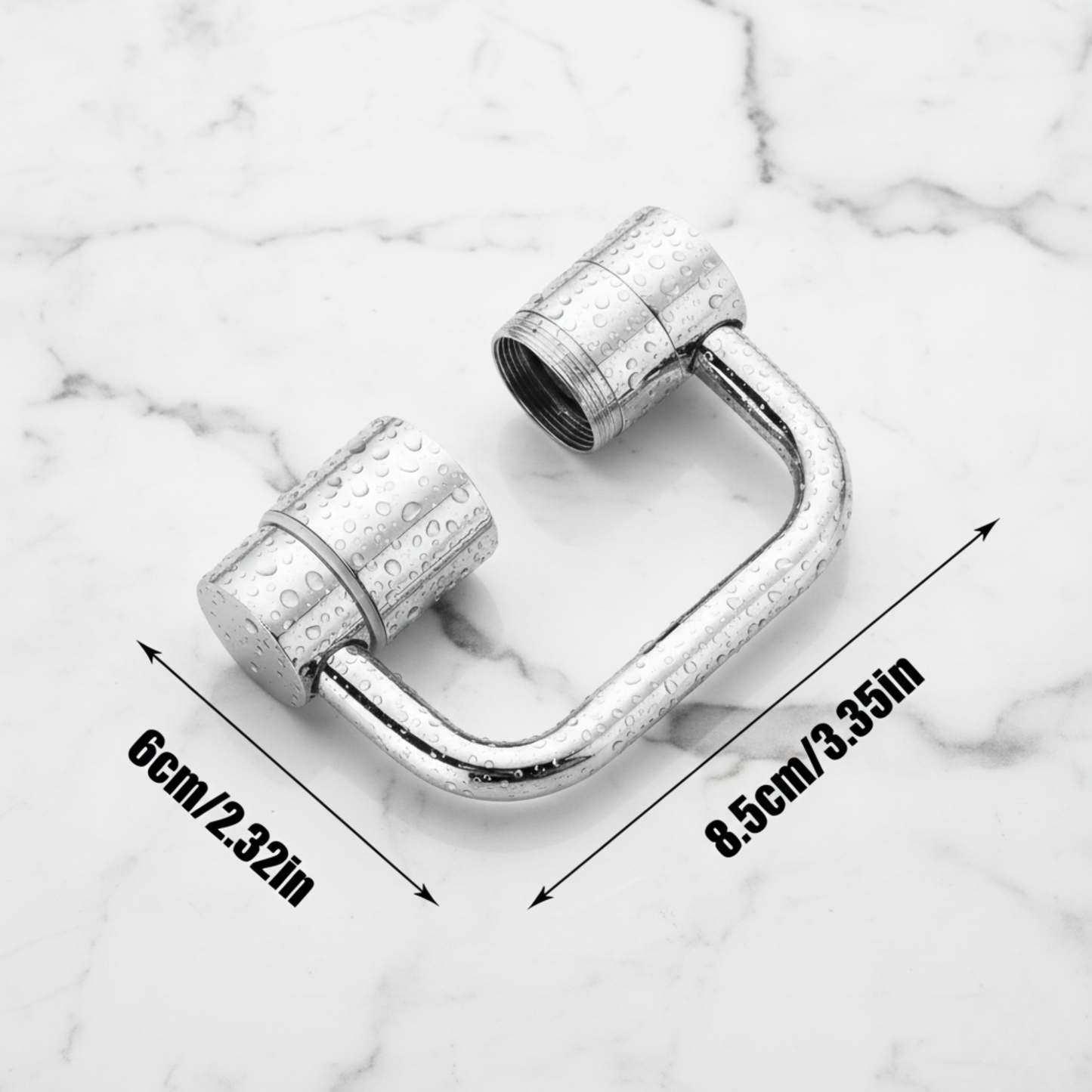 Επέκταση Βρύσης AquaFlex™ με Περιστροφή 1080°