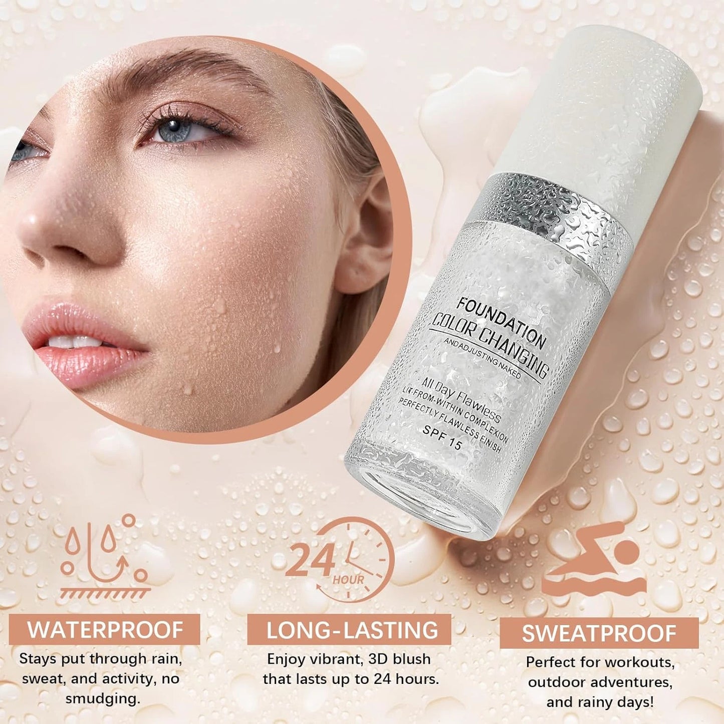 TrueMatch kleurveranderende foundation