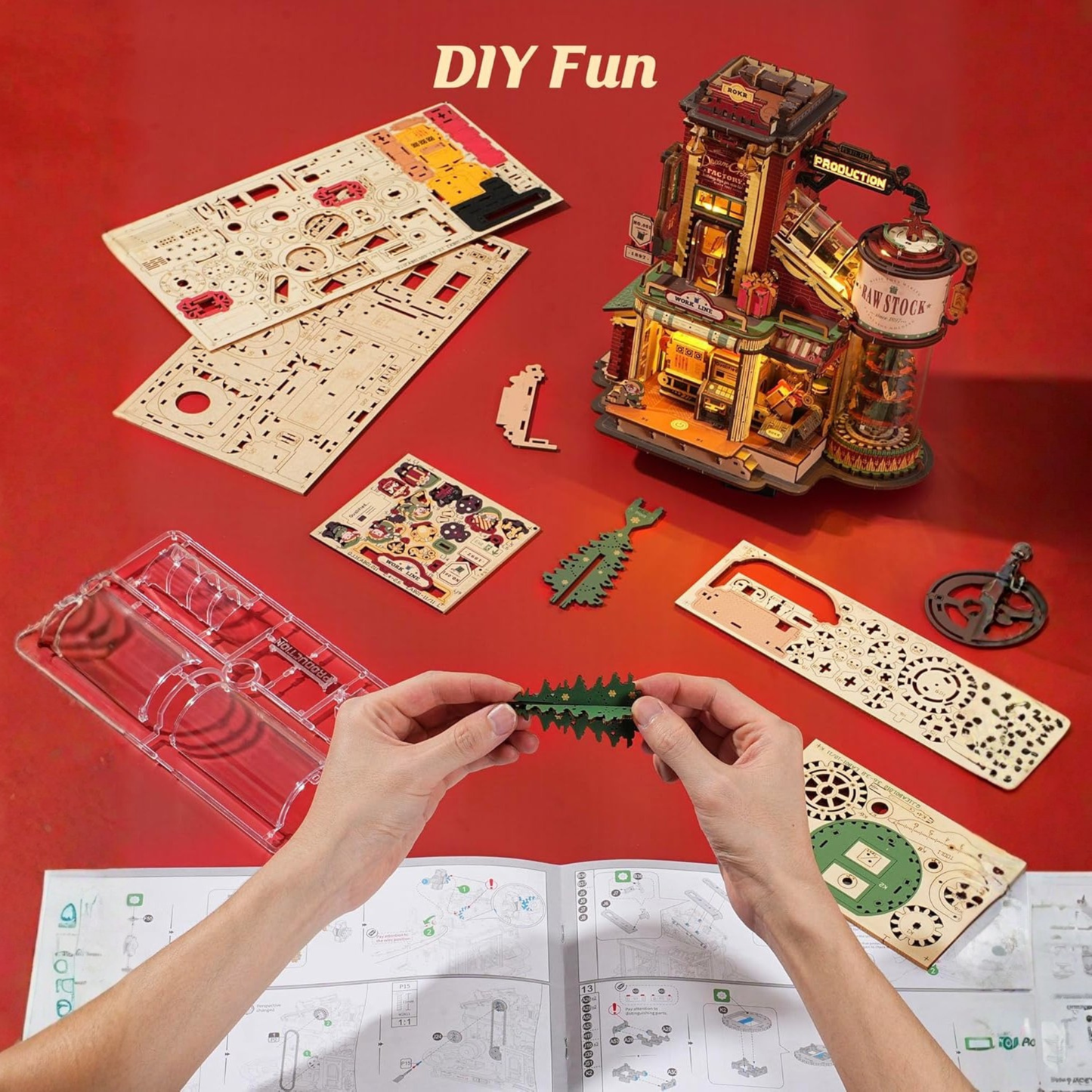 Dream Gift Factory™ 3D Mechanische Puzzel