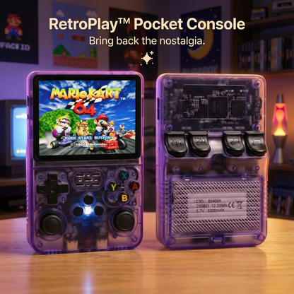 RetroPlay™ Zakconsole – 20.000+ Spellen van Pure Nostalgie