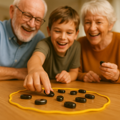 משחק אסטרטגיה מגנטי – כיף לכל הגילאים! 🧠