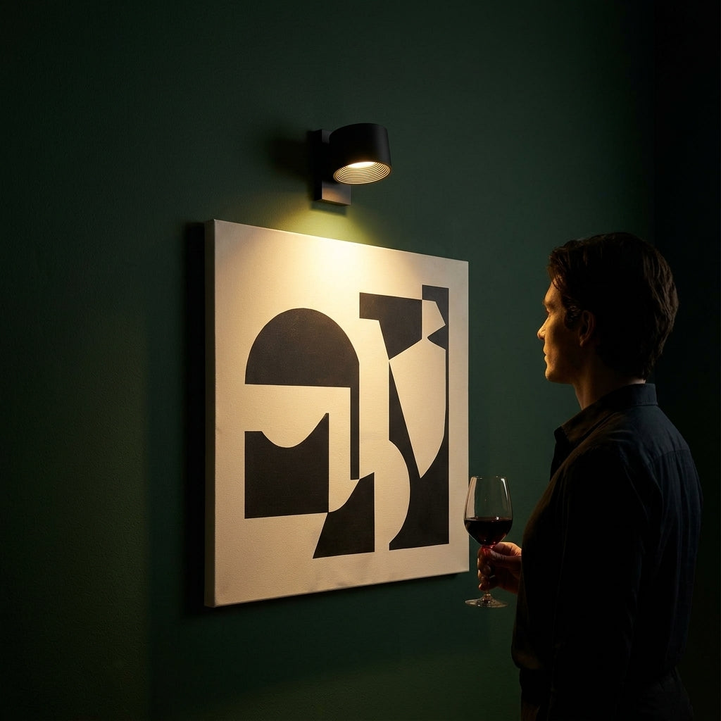 Lampe Murale Rotative Magnétique AeroGlow™ 360°