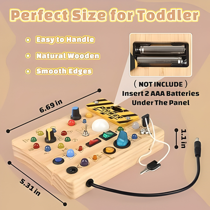 Valcero's Montessori Busy Board™