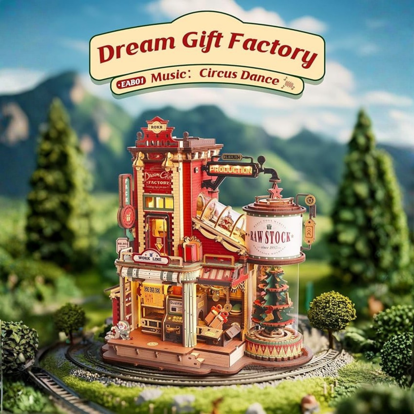 Dream Gift Factory™ 3D Mechanische Puzzel