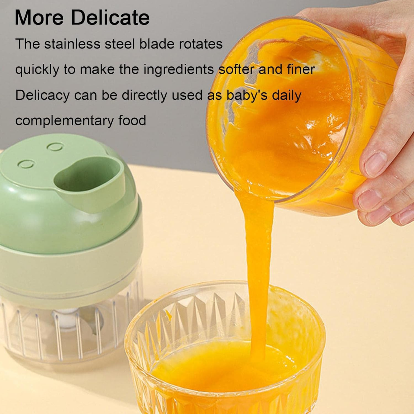 4-i-1 Smart Kjøkkenhakker™ – Hakk, Kvern og Forbered på Sekunder