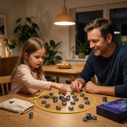 Family Magnetic Party Game - Engaging Strategy for Screen Free Family Fun