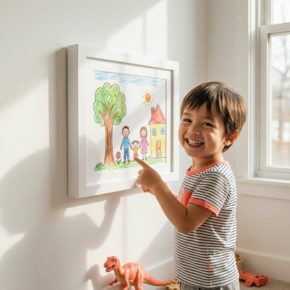 Memory Frame - Kindertekenlijst