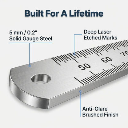 Heavy Duty Ruler™ – Engineered for Tough, Daily Use