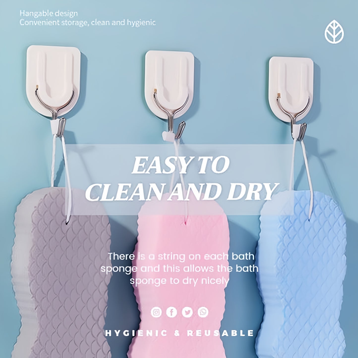 Valcero SilkyScrub Exfoliating Sponge