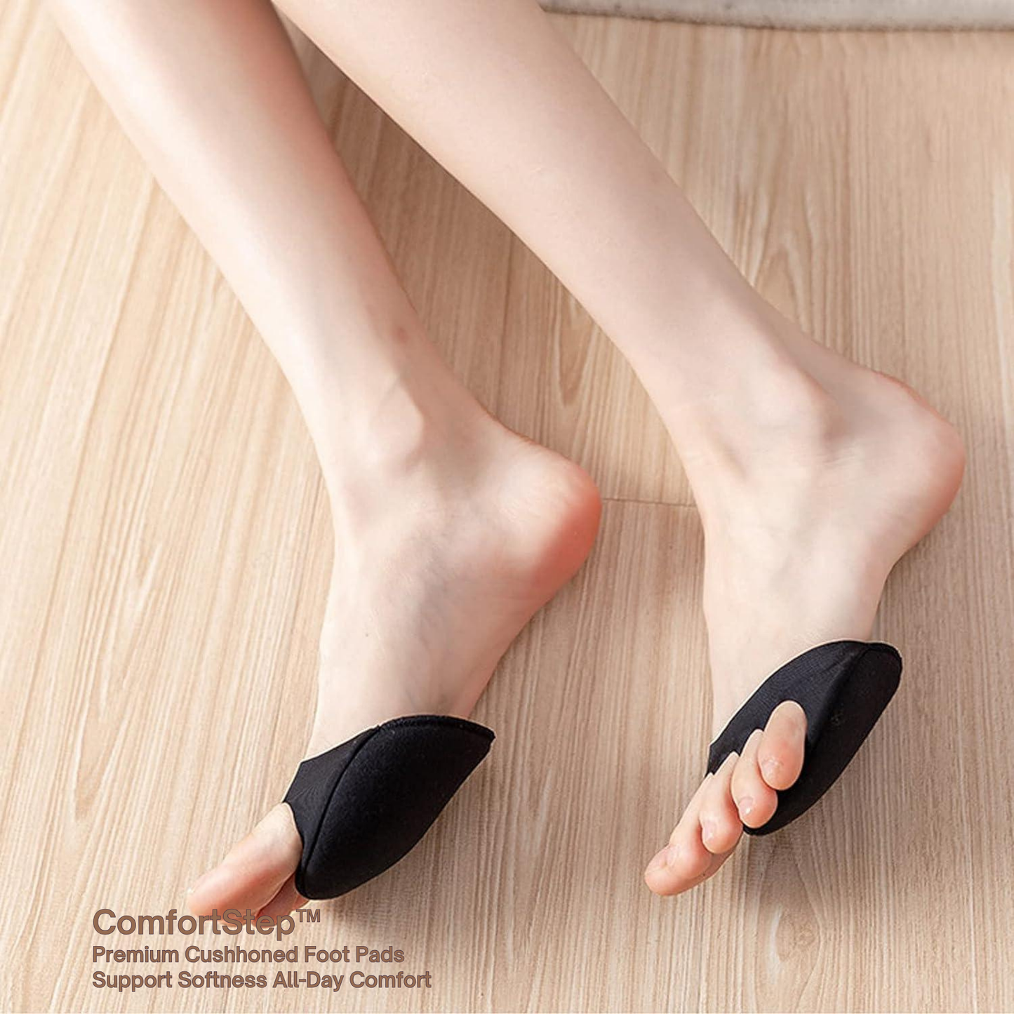 ComfortStep™ Női Párnázott Elülső Talprész Párnák Fájdalommentes Sarokért