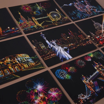 Scratch Art City™ – Ontdek de Verborgen Kleuren van de Wereld