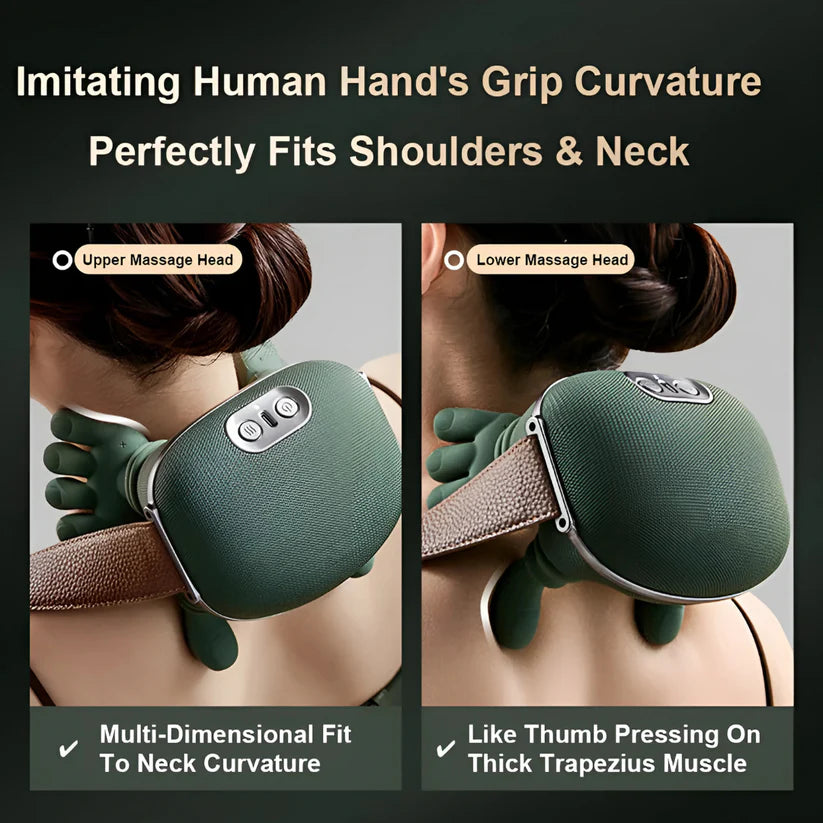 The Handiva™ – Massaggiatore reale per collo e spalle a mani