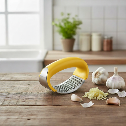 EasyCrush™ 6-Color Garlic Press – Quick, Clean & Comfortable