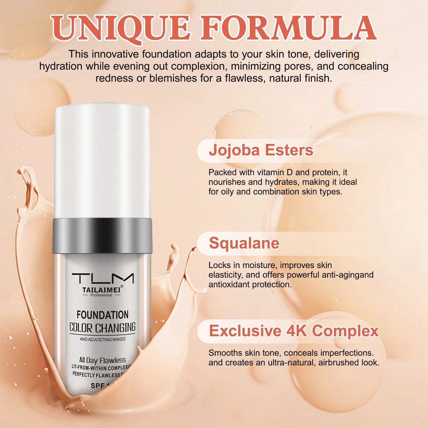 TrueMatch kleurveranderende foundation