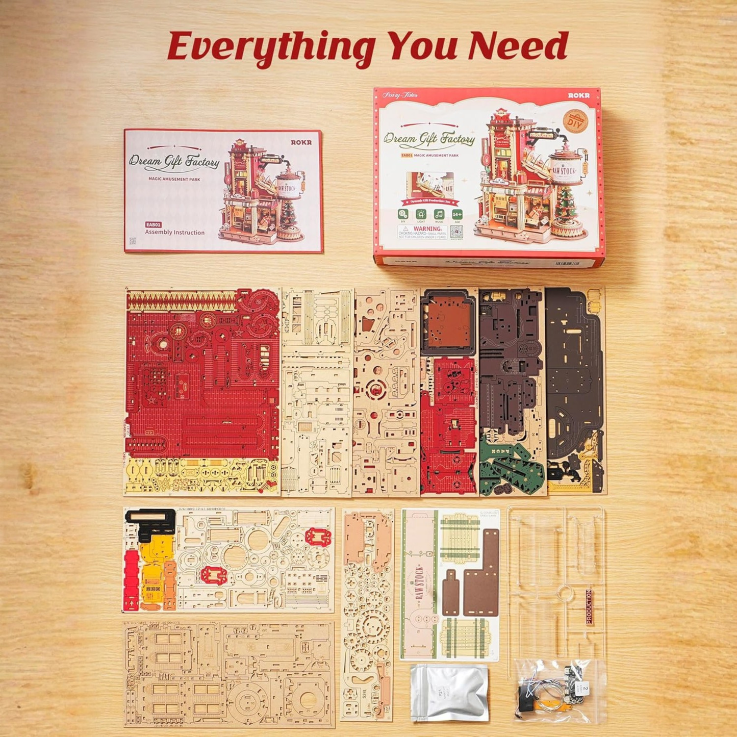 Dream Gift Factory™ 3D Mechanische Puzzel