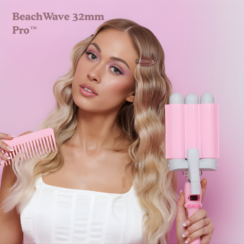 BeachWave 32mm Pro™ – Απαλά, Φυσικά Κύματα με Κάθε Χρήση