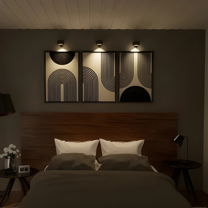 AeroGlow™ 360° Magnetische Draaibare Wandlamp