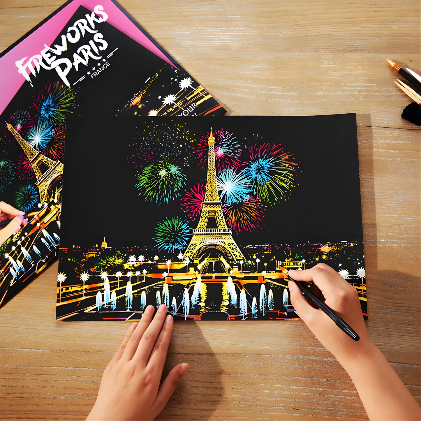 Scratch Art City™ – Ontdek de Verborgen Kleuren van de Wereld