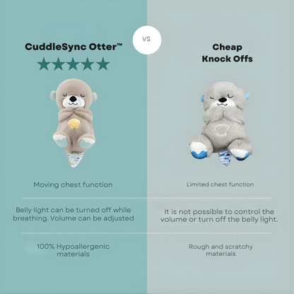 CuddleSync Otter™ – Droom weg in een rustige slaap bij elke omhelzing
