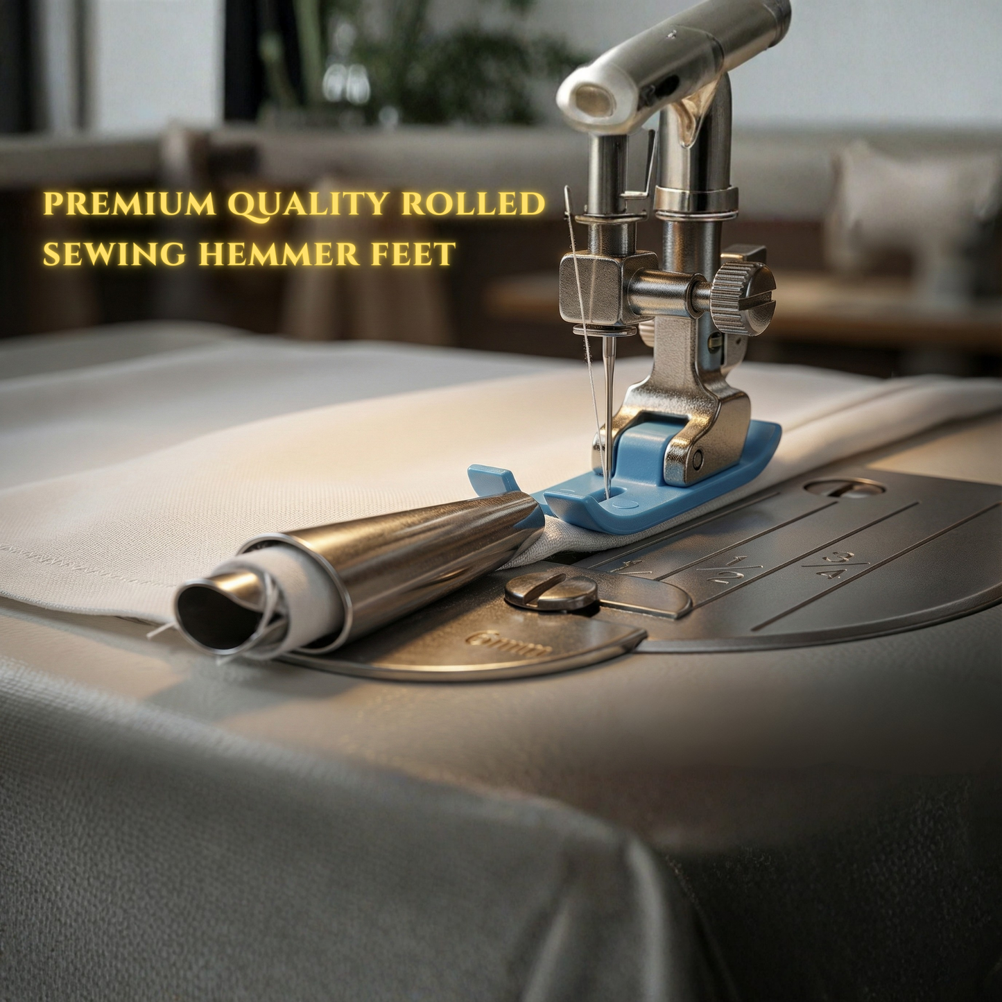 Piedino EasyHem™ per Orli Arrotolati – Orli Perfetti Resi Semplici