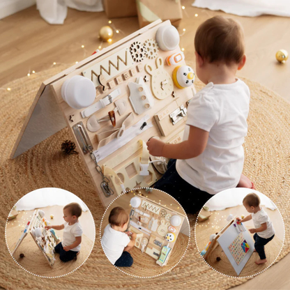 Sensory Happy Board™ – Montessori Druk Bord & Magnetisch Leerbord