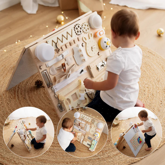 Sensory Happy Board™ – Montessori Busy Board & Magnetic Learning Board