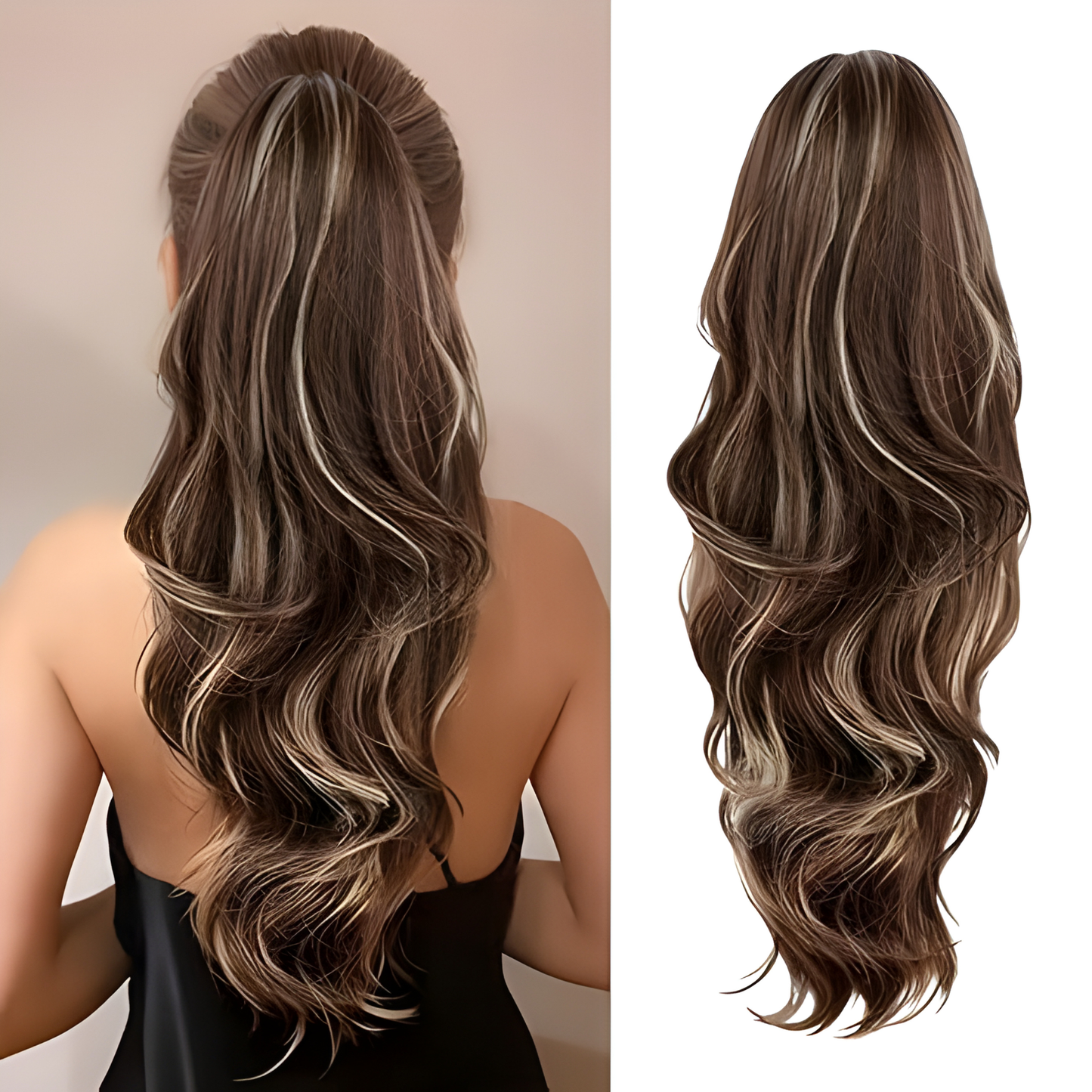 Veluxe™ Discrete Paardenstaartverlenging