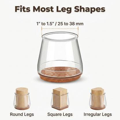 Easy Fit Leg Protectors ™ – Protect Your Floors, Enhance Your Furniture