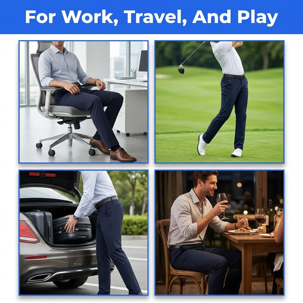 Pantalons TrueFit Homme™ – Ajustement parfait toute la journée