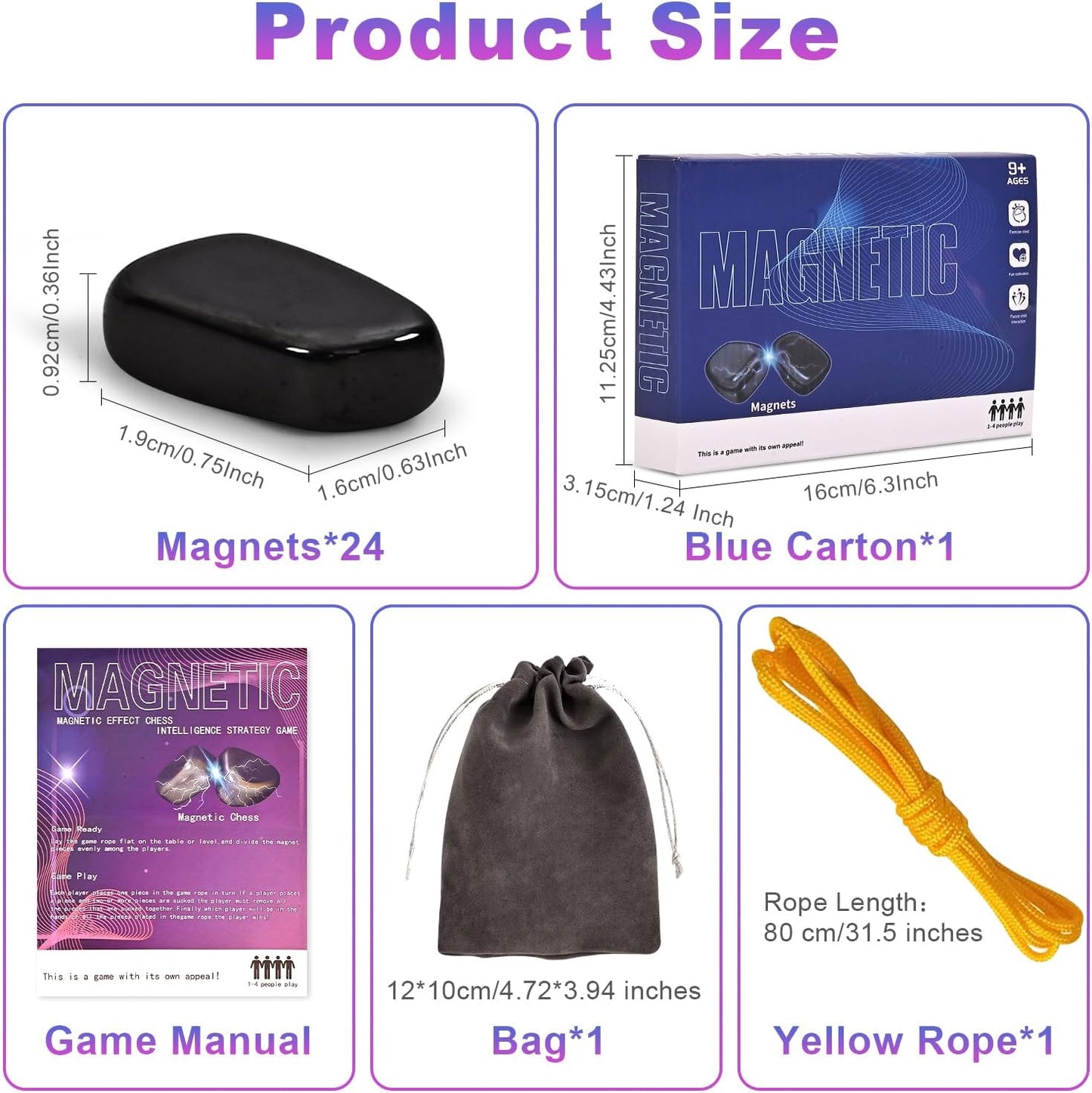 Magnetic Strategy Game – Fun for All Ages! 🧠