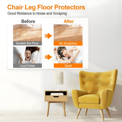 Easy Fit Leg Protectors ™ – Protect Your Floors, Enhance Your Furniture