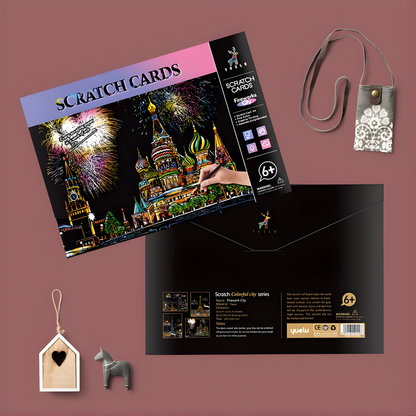 Scratch Art City™ – Ontdek de Verborgen Kleuren van de Wereld