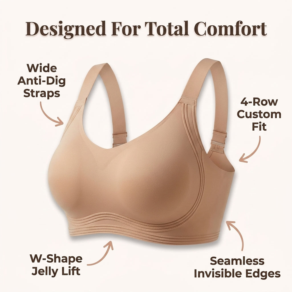 Full Coverage Push Up Bra™ – All-Day Comfort, Effortless Lift
