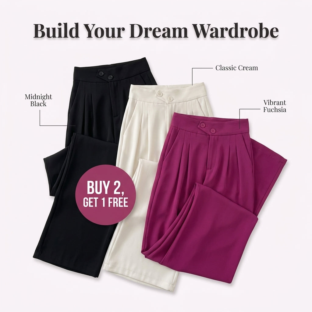 Valcero Large Pants - Instantly flatters your figure