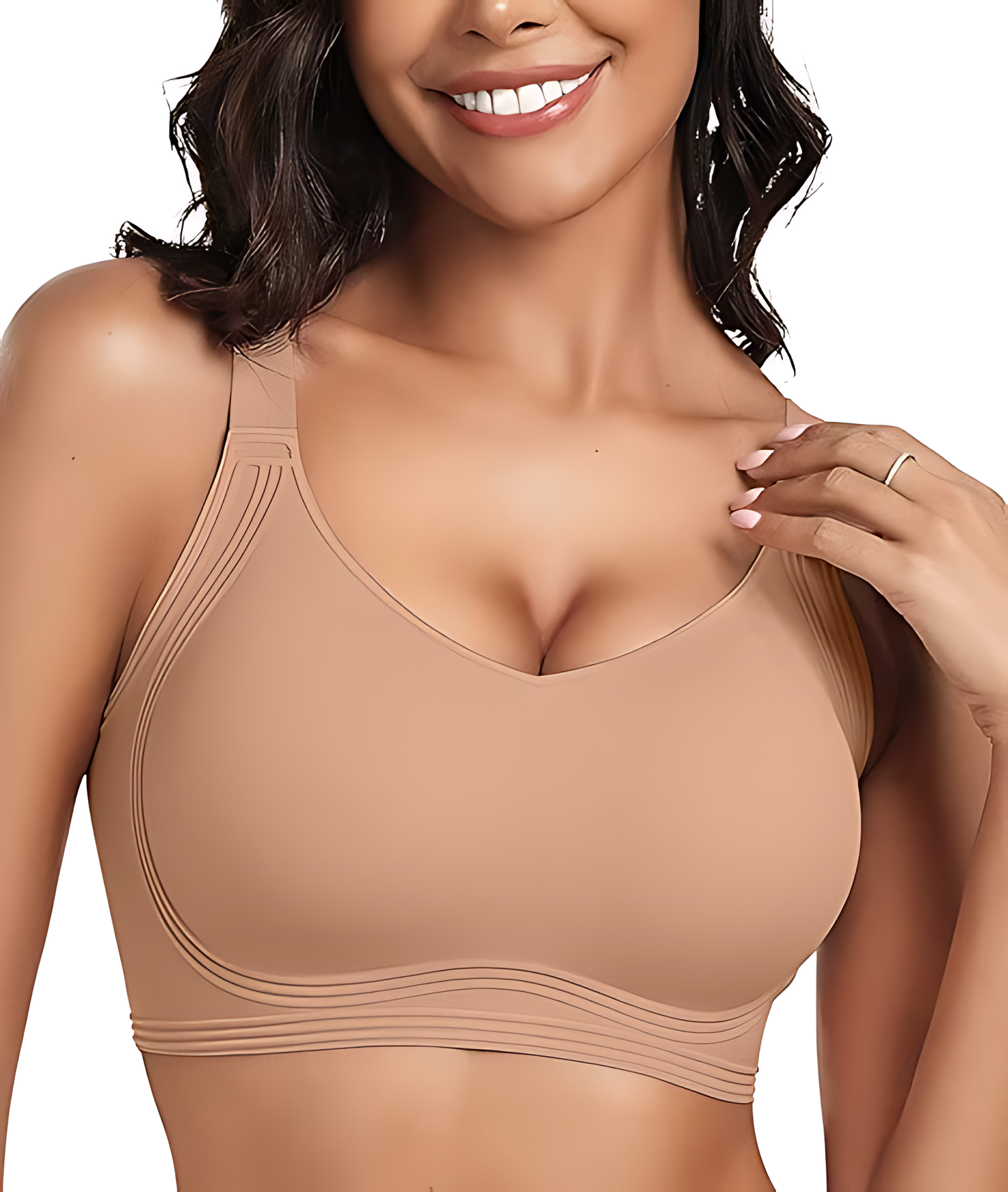 חזיית פוש אפ עם כיסוי מלא™ – נוחות לאורך כל היום, הרמה קלה