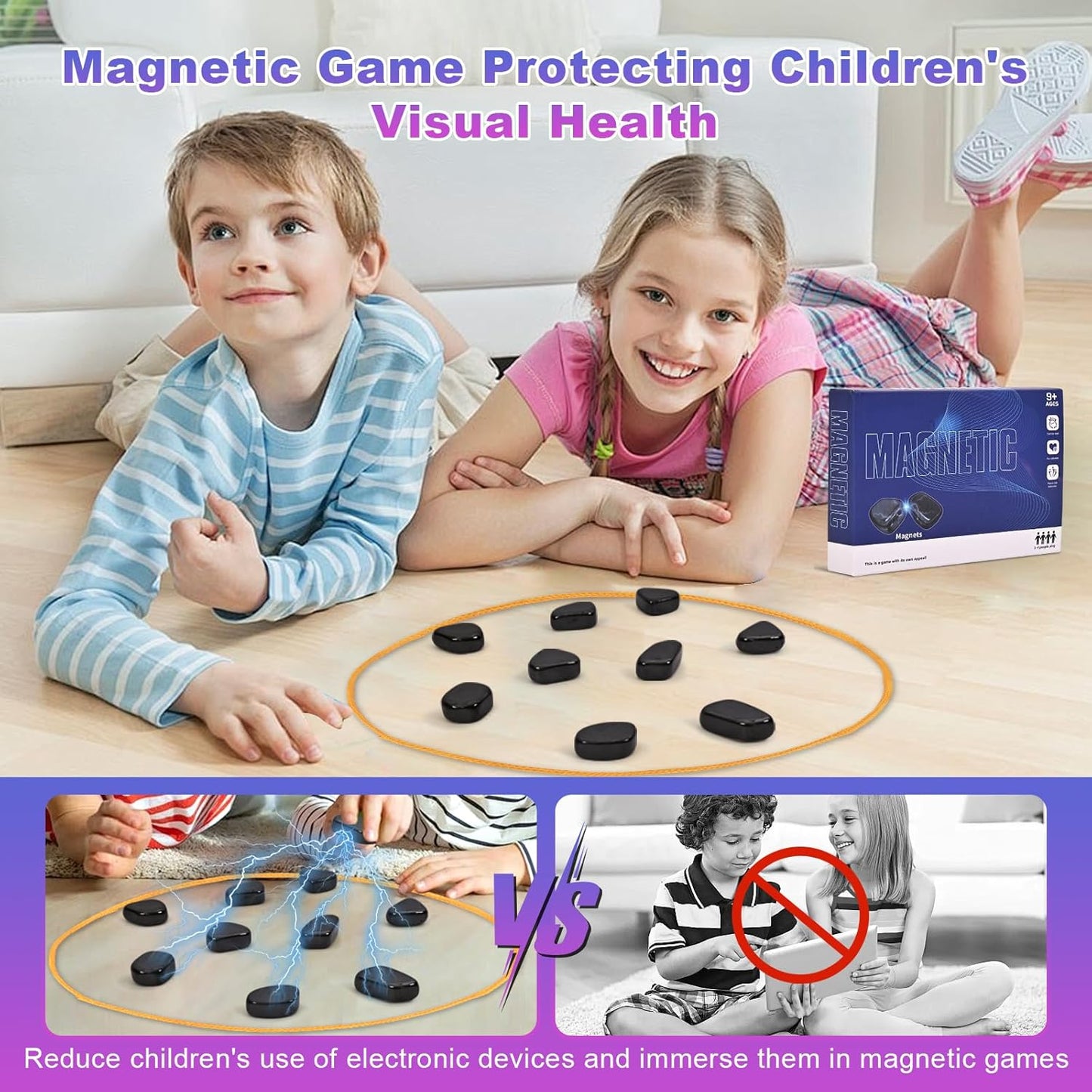 Magnetic Strategy Game – Fun for All Ages! 🧠