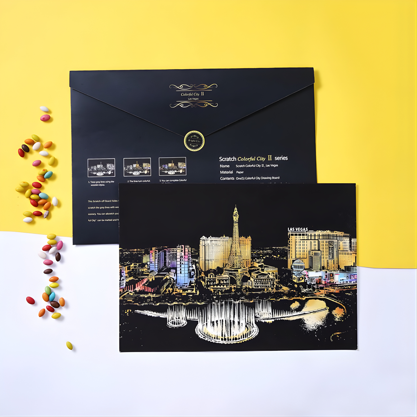 Scratch Art City™ – Ontdek de Verborgen Kleuren van de Wereld