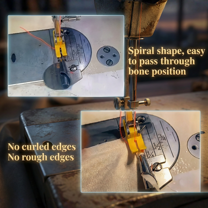 Piedino EasyHem™ per Orli Arrotolati – Orli Perfetti Resi Semplici