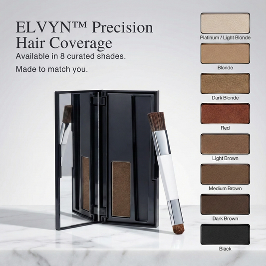 ELVYN™ Hair Root Touch Up Powder Brush