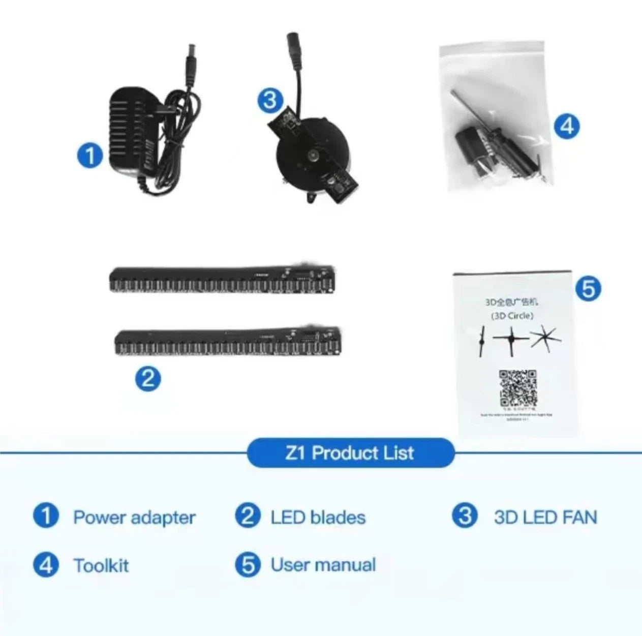 Valcero HoloVision 3D Ventilatorprojektor