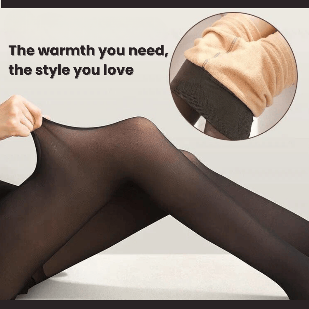 FlawlessFleece™ pančuchy - Zostaňte v teple celú zimu