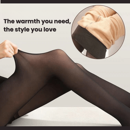 FlawlessFleece™ pančuchy - Zostaňte v teple celú zimu