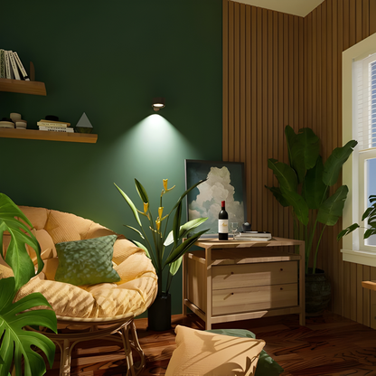 AeroGlow™ 360° Magnetische Draaibare Wandlamp