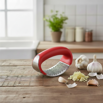 EasyCrush™ 6-Color Garlic Press – Quick, Clean & Comfortable