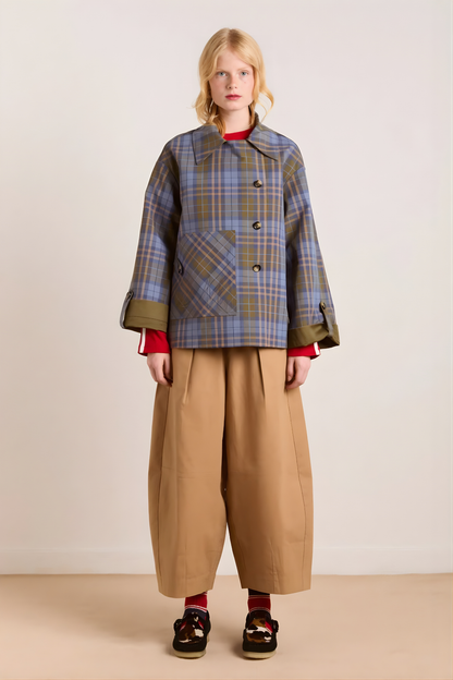 Jerry Crop Trench – Reversible Design for the Fearlessly Stylish ✨