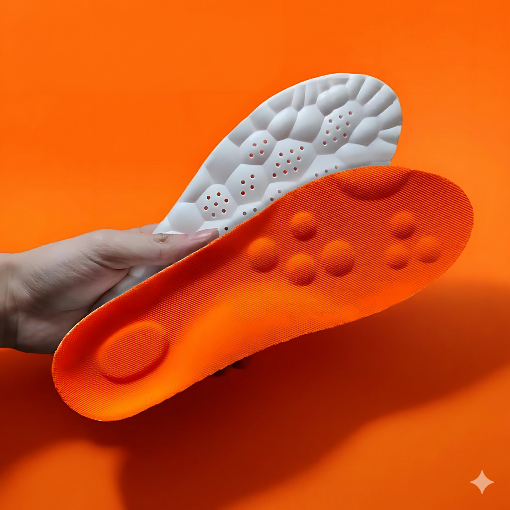 Semelles FlexiStep™ – Amorti toute la journée, soutien sans effort